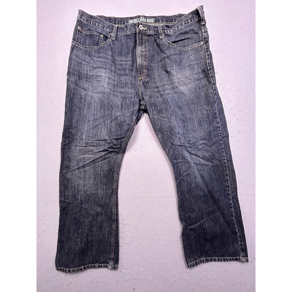 Lee Dungarees Relaxed Boot Denim Blue 42X30 Mens